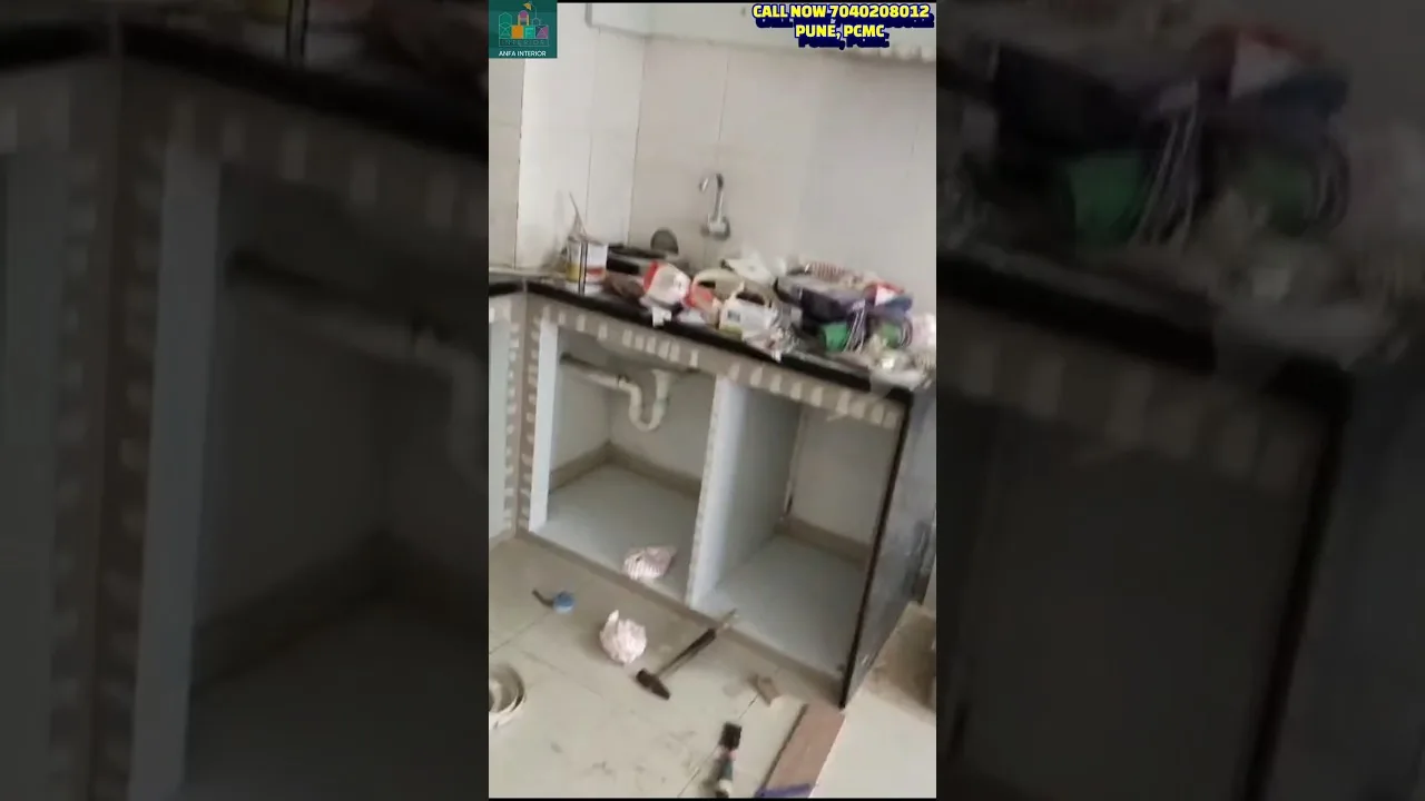 Marine Ply Modular Kitchen Carcase