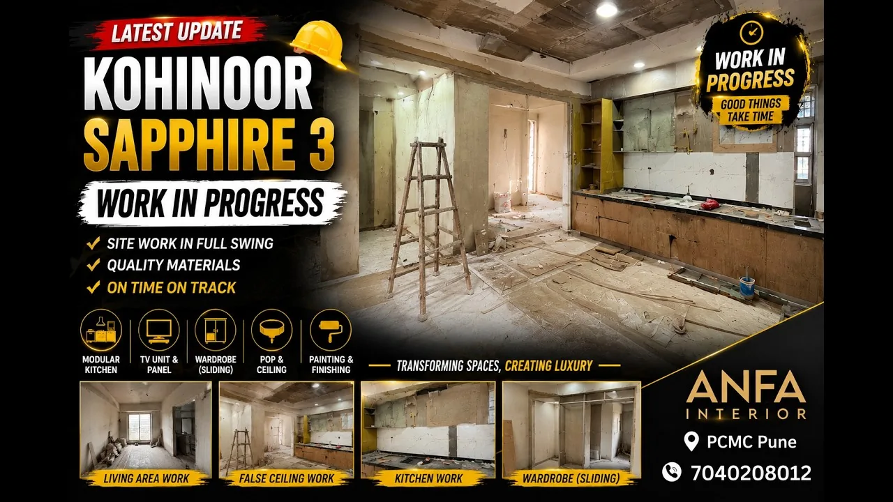 Site Work POP Wiring Kohinoor